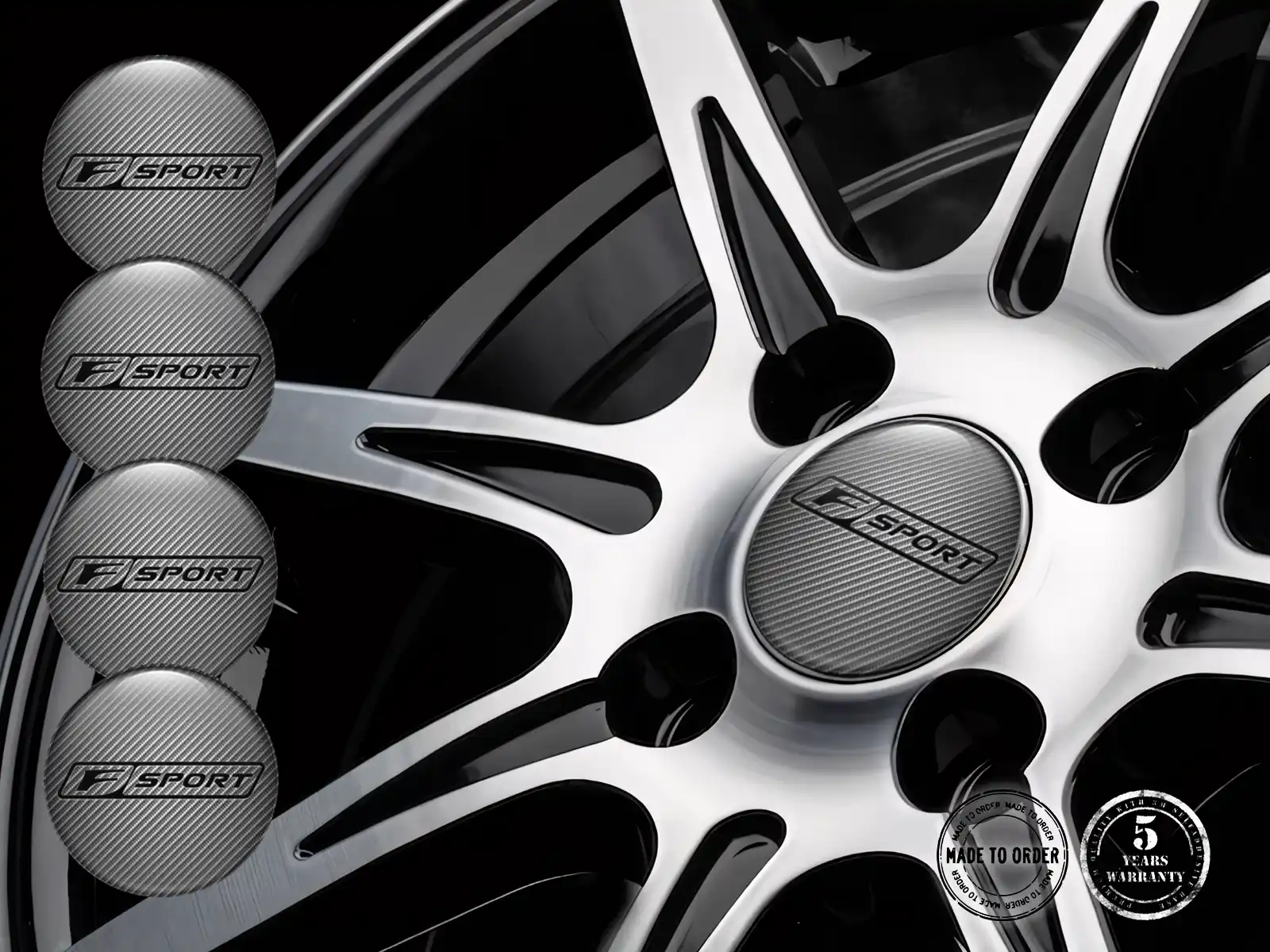 Lexus Adesivi Cerchio Stile Loghi Cupola Stilosi